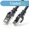 Nestron NCN-P1C6SF-2CLSBK S/FTP patch kbel, Cat6, LSOH/LSZH
