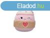 Squishmallows: Jenny a kacsint, vilgosrzsaszn latte 20cm