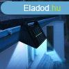 Szolár ereszcsatorna fény - 6 hidegfehér SMD LED - fekete