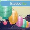 Szolár lampion hidegfehér 21x32cm 3 színben