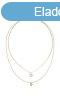 Guess Aranyozott dupla nyakl&#xE1;nc 4G Crush JUBN04159J