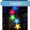 Napelemes karcsonyi fnyfzr csillag alak led izzkkal 6,