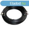 COX10: RG59 + DC video s tp kombinlt kbel - 10 Mter