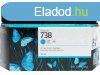 HP 498N5A Patron Cyan 130ml No.738