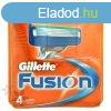 Gillette Tartal&#xE9;k fej Gillette Fusion 4 db