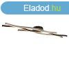 Design plafondlamp zwart met zilver incl. LED dimbaar - Blaz