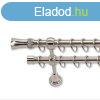 Landhouse 19mm karnis dupla inox Madonna vggel