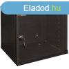 WP WPN-RWA-12604-B Falra szerelhető Rackszekrény Black