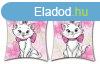 Disney Marie Pink Flower strand törölköző poncsó 50x115cm