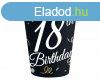 Happy Birthday 18 BandC papr pohr 6 db-os 200 ml