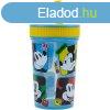 Disney Mickey Fun-Tastic szilikon szvszlas pohr 420 ml