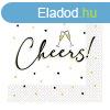 Cheers szalvta 16 db-os 33x33 cm