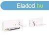 2 db fali lmpa szett fehr, LED-del USB-vel s indukcis t