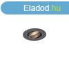 Modern bepthet spotlmpa, antracit GU10, 50 mm-es kerek, 