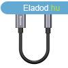 Baseus L54 USB-C - Mini Jack 3,5 mm Audioadapter 0,9m Grey