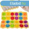 Szortírozó puzzle tojás egy kerékben / extrudáló készlet