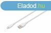 Assmann Lightningh to USB Silicone USB2.0 12W Cable 1m White