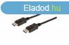 Assmann DisplayPort connection cable, DP 5m Black