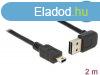 DeLock EASY-USB 2.0 Type-A male angled up / down > USB 2.