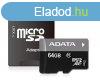 A-Data 64GB microSDXC Premier Class 10 UHS-I + adapterrel