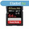Sandisk 64GB SDXC Extreme Pro Class 10 UHS-II CL10 U3 V90