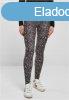 Urban Classics Ladies Soft AOP Leggings blackline
