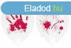 Halloween Bloody Hand vilgt LED lggmb, lufi 4 db-os 11 