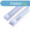 3db T8 led fnycs, 120 cm hossz, dupla soros - 30w - semle