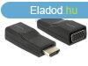 DeLock Adapter HDMI male > VGA female Black