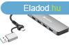 Sandberg 4-portos USB3.0 HUB Silver