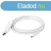 Club3D USB C to HDMI 2.0 UHD Cable Active M/M 1,8m White