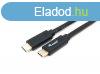 EQuip USB-C 3.2 Gen1 to USB-C 1m cable Black