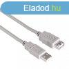 Hama FIC Eco USB kbel A-A tpus 1,8m Grey