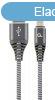 Gembird CC-USB2B-AMmBM-1M-WB2 Premium cotton braided microUS