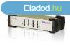 ATEN 4-Port PS/2-USB VGA KVM Switch + Kbel