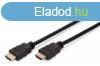 Assmann HDMI High Speed connection cable, type A 10m Black