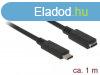 DeLock SuperSpeed USB3.1 Gen1 USB Type-C male > female 3 