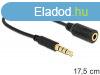 DeLock Cable Stereo jack 3.5 mm 4 pin > Stereo plug 3.5 m