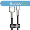 Baseus Cafule Series Metal USB - USB-C Cable 2.4A 25cm Black