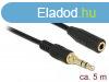 DeLock Stereo Jack Extension Cable 3.5 mm 3 pin male to fema
