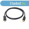 Akyga AK-AV-05 HDMI / DisplayPort cable 1,8m Black