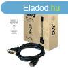Club3D DVI to HDMI 1.4 M/M cable 2m Black