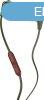 Skullcandy Ink-D2 Headset Khaki/Red
