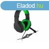 Natec Genesis Argon 200 Gamer Headset Black/Green