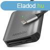 AXAGON CRE-S3C SUPERSPEED USB-C UHS-II Card Reader Black