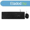 V7 CKU350 USB Keyboard and Mouse Combo Black US
