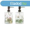 Szappanadagoló DKD Home Decor Trópusi Kristály Többszínű ABS