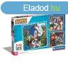 Sonic a sndiszn Doctor Eggman 3x48 db-os puzzle Clementoni