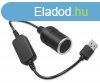 talakt adapter kbel szivargyjt aljzathoz, USB-port 12V