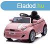 Chipolino Fiat 500 elektromos aut - pink